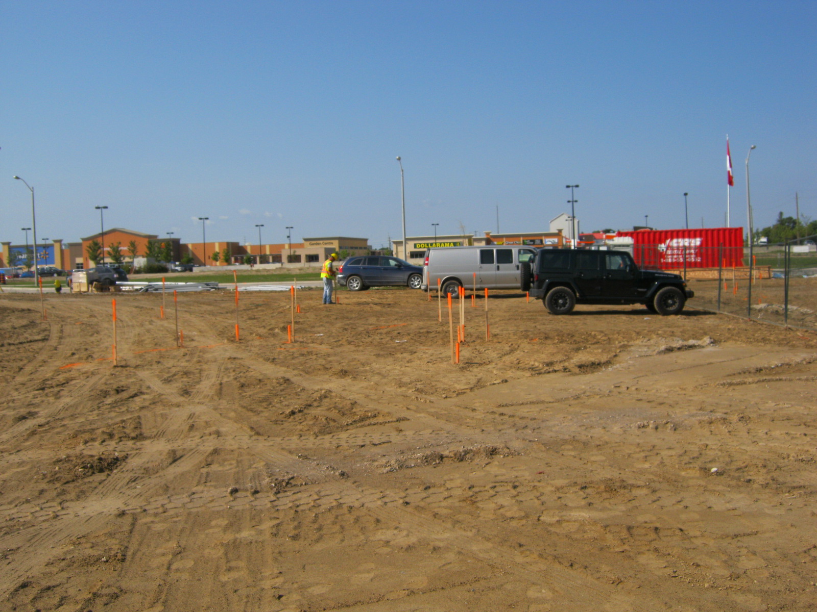 Construction layout